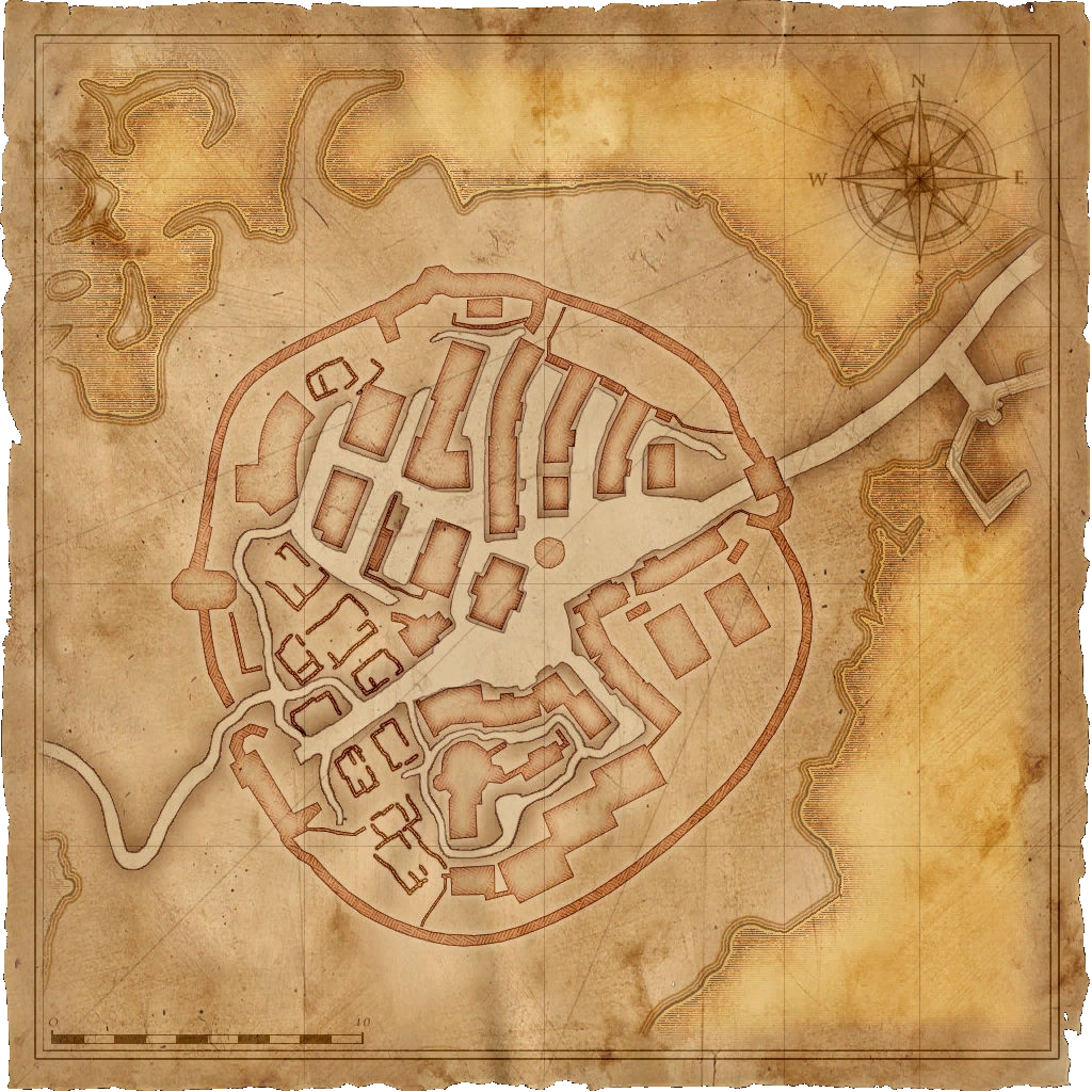 Map Old Vizima