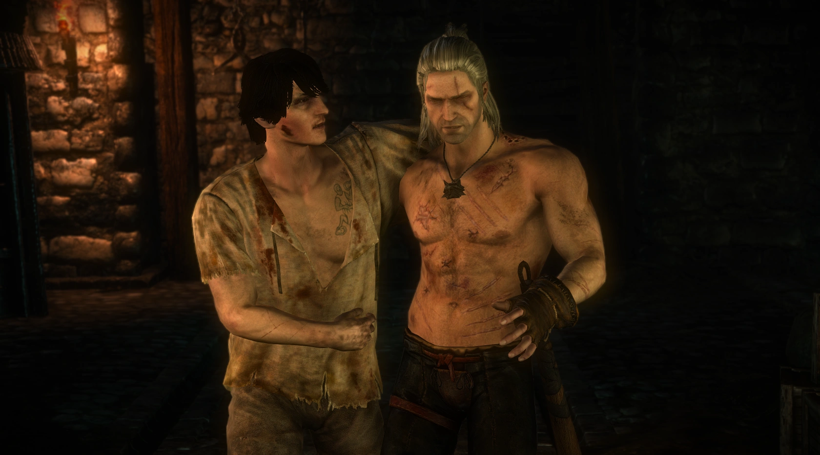 Геральт и Ариан Ла Валетт