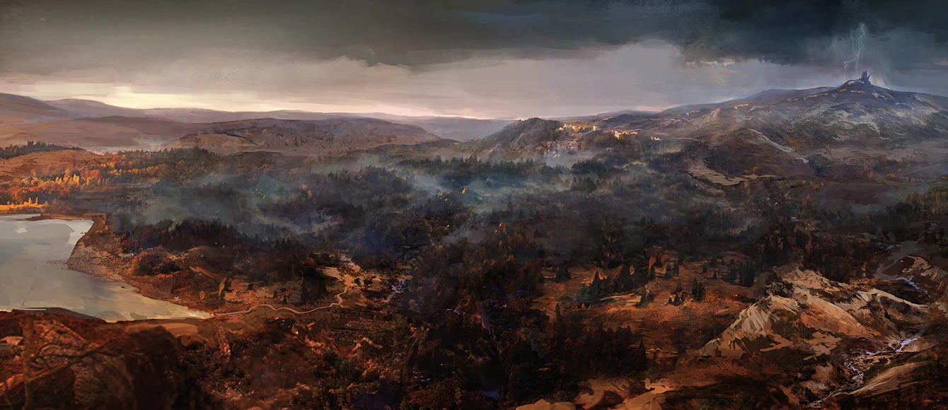 Концепт-арт Велена к игре