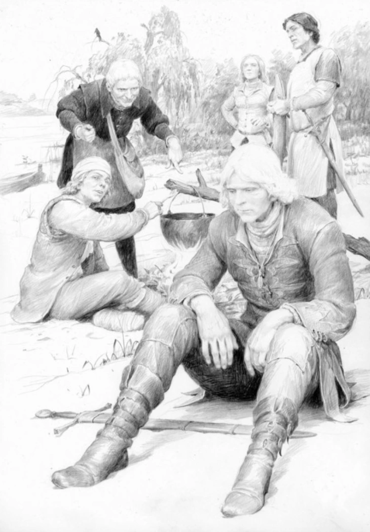 Ганза Геральта, иллюстрация Дениса Гордеева