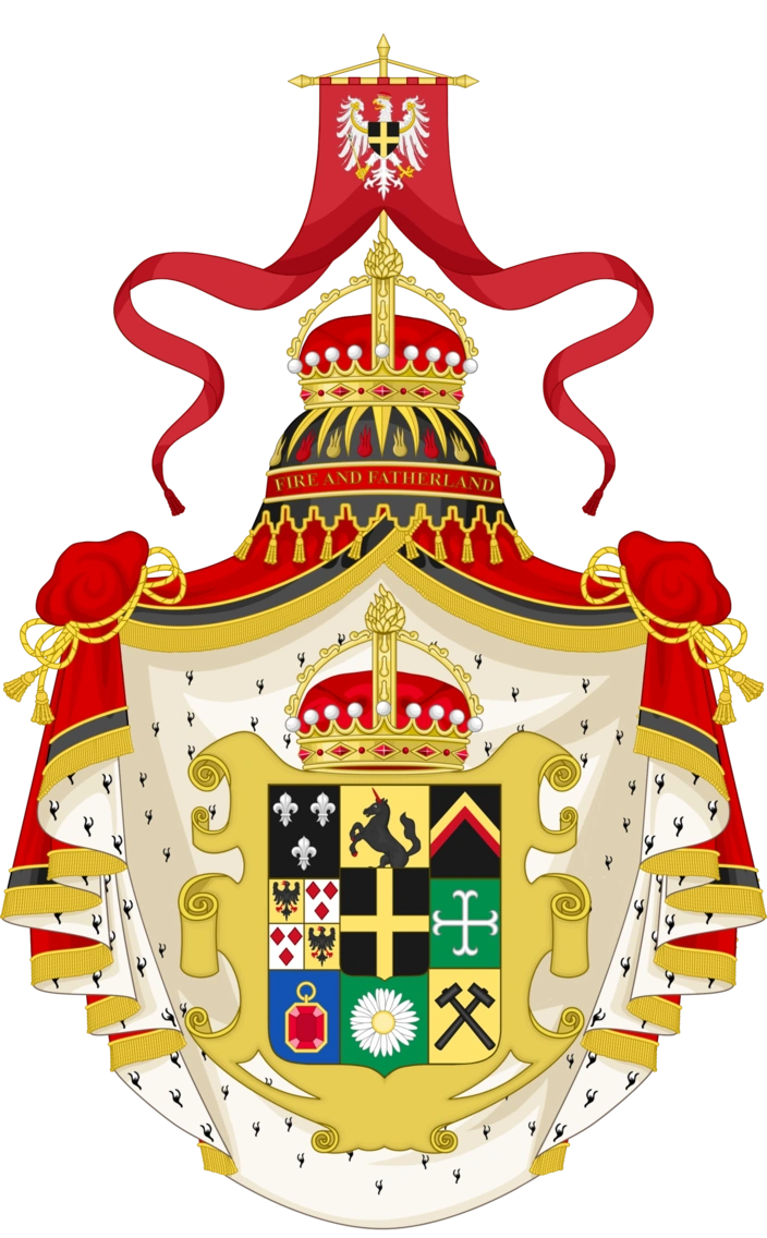 Герб Редании, объединившей Север