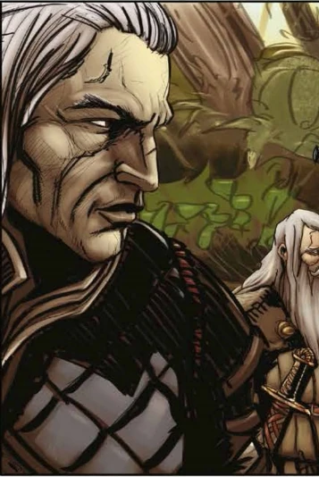 Геральт в комиксе «»