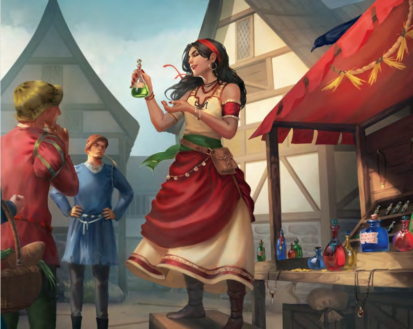 Продажа эликсиров,