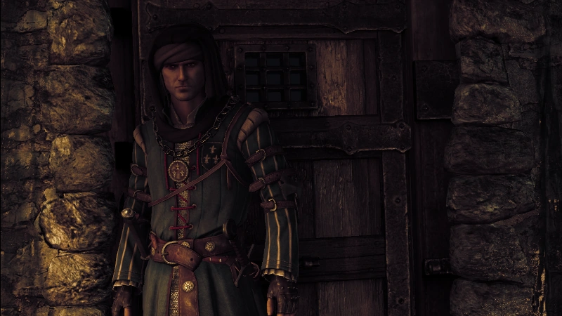 Роше на допросе геральта