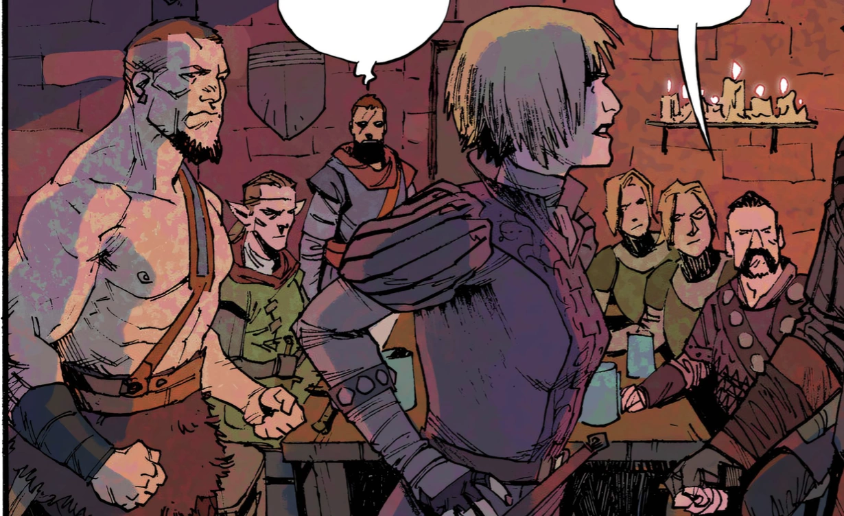 Банда в комиксе «»