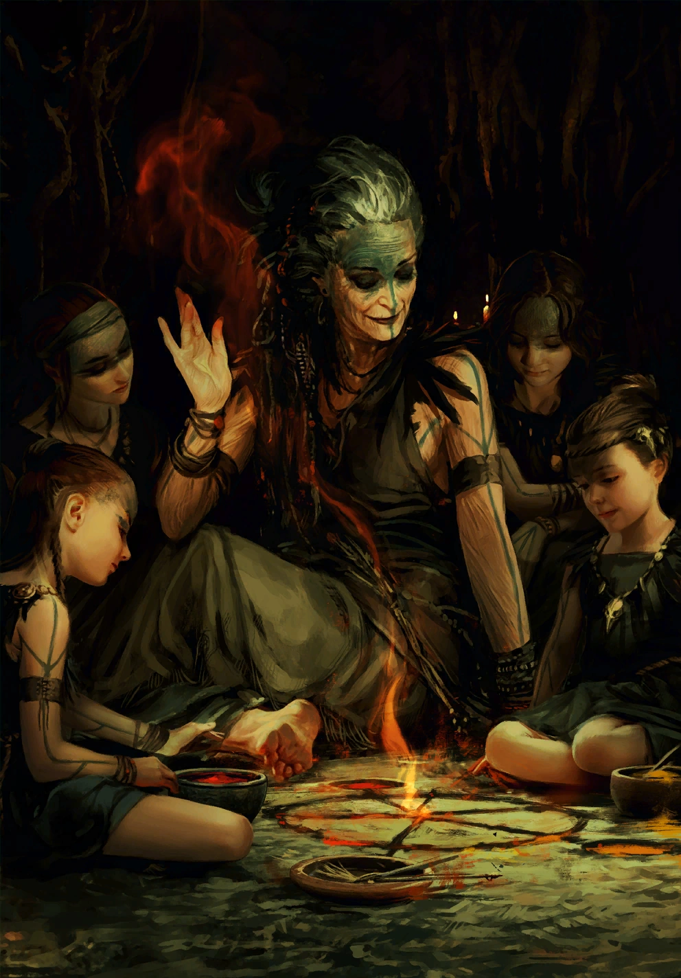 Вороний клан проповедник by Yamandu Orce