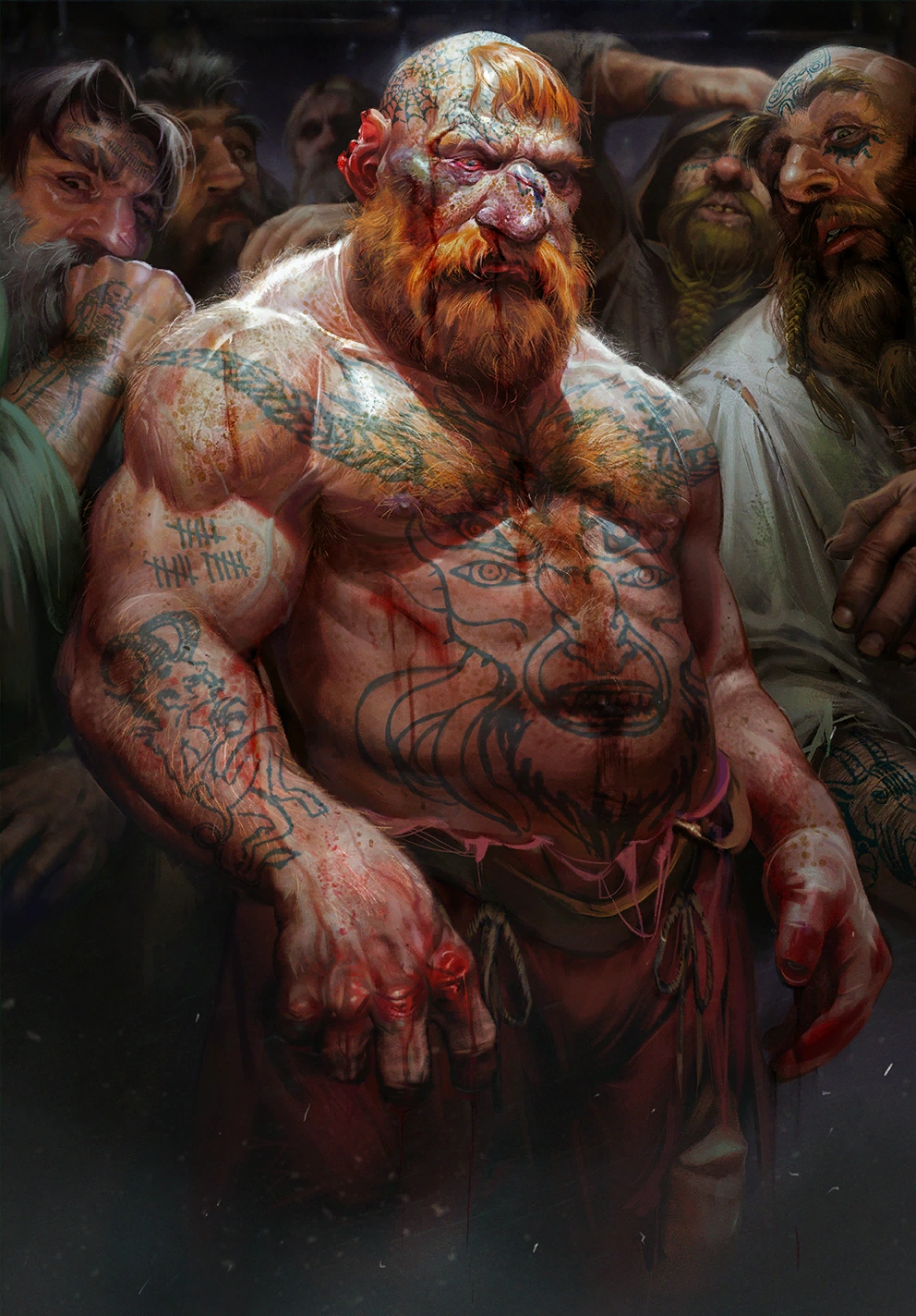 Кулачный боец,