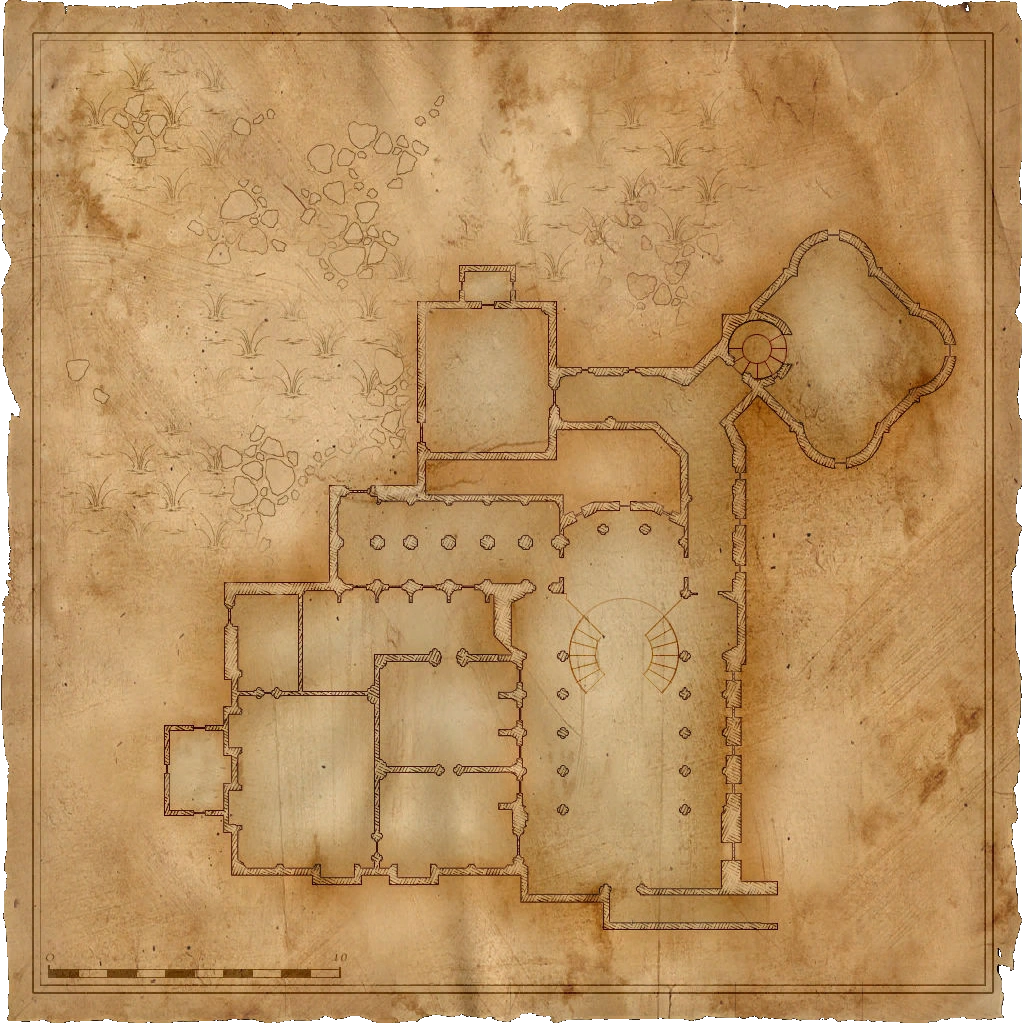 Map Foltests Castle