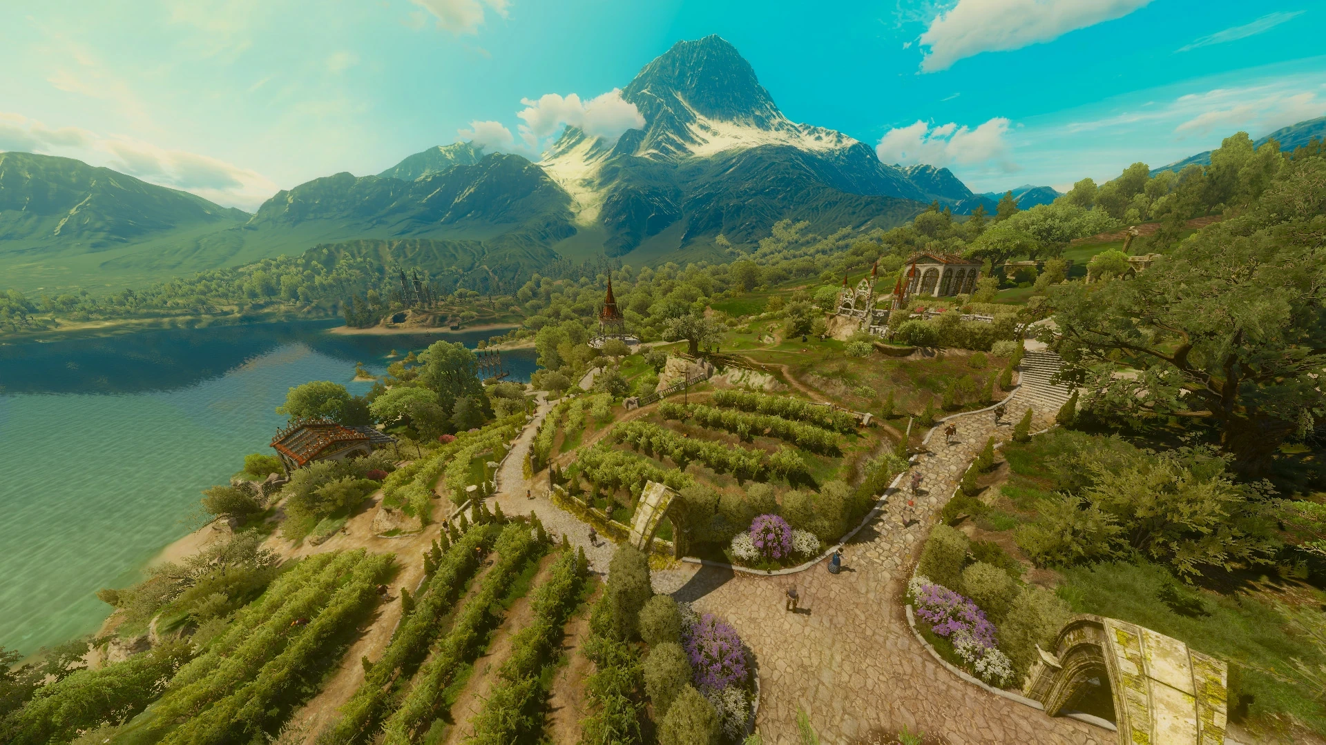 Дворцовые сады КВ