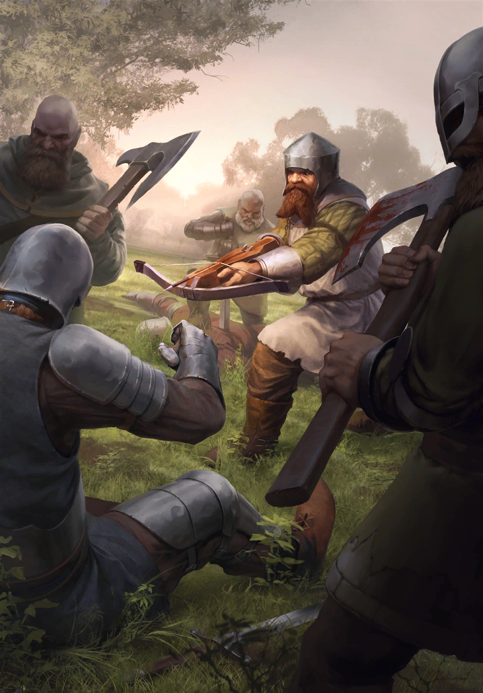 Краснолюд-наёмник,