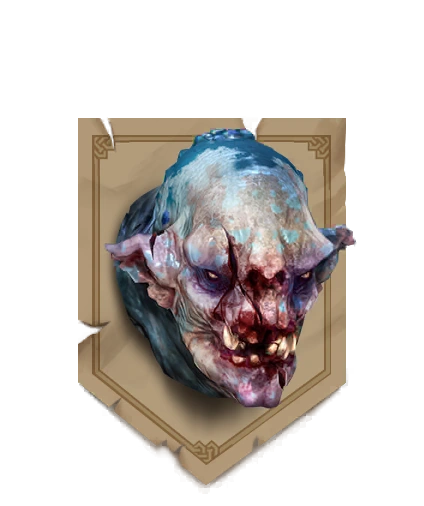 Ледяной троль трофей слеер