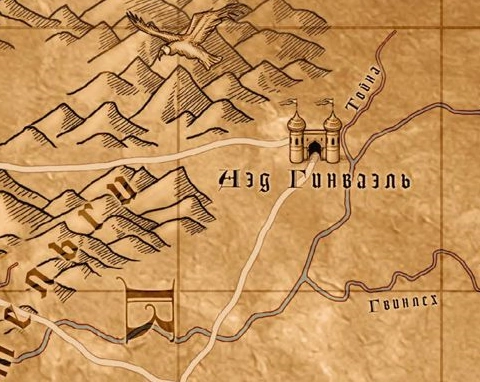 Карта аэдд гинваэля