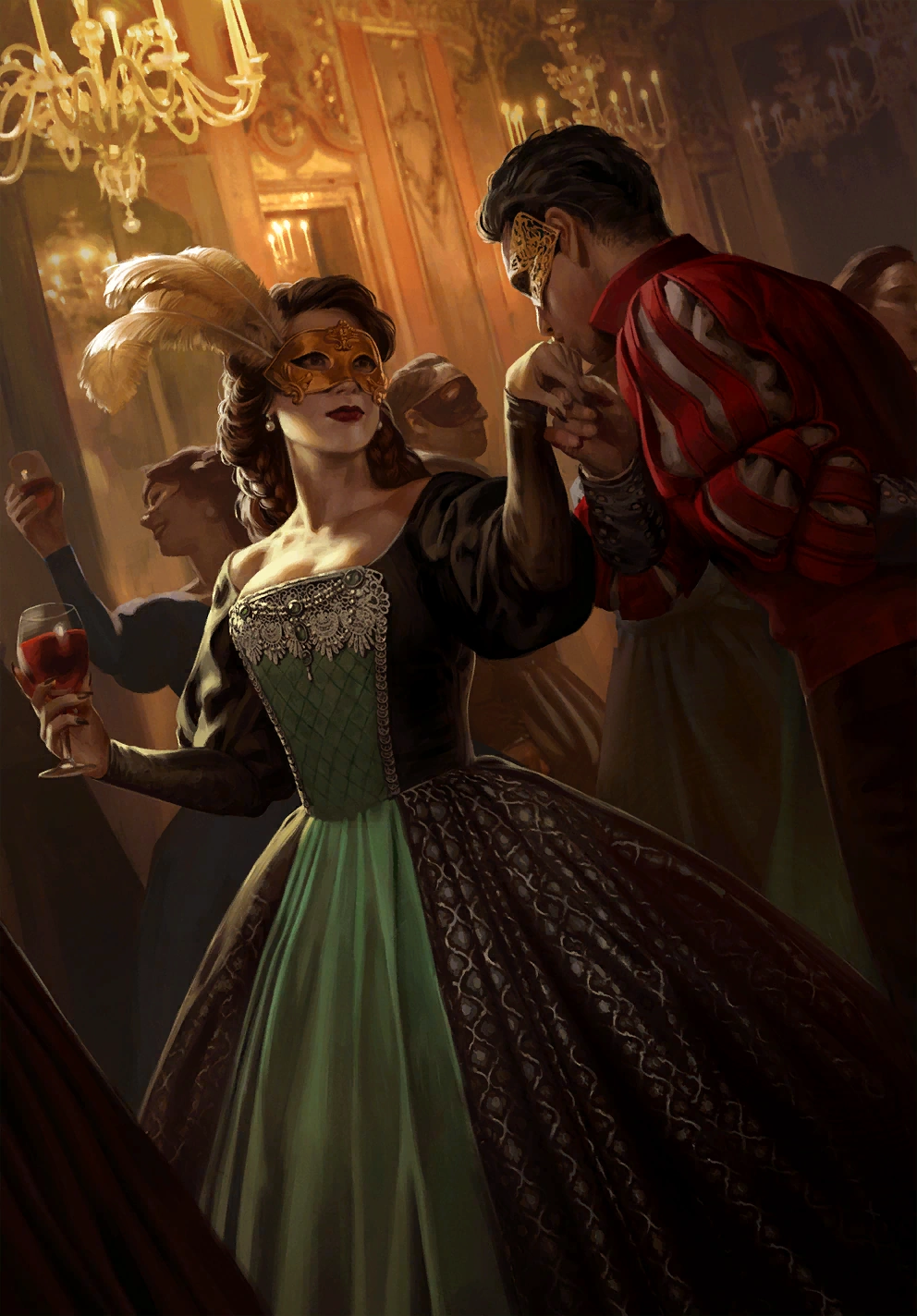 Бал-маскарад by Kasia Bekus