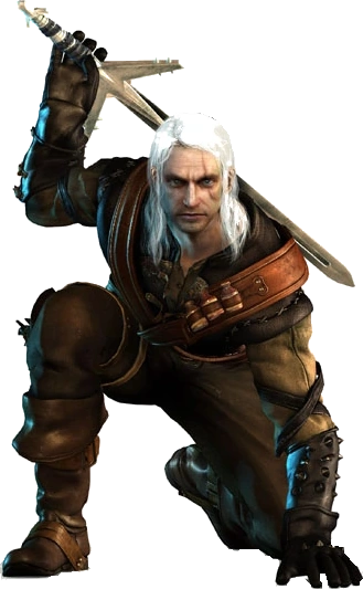 Рендер Геральта для игры