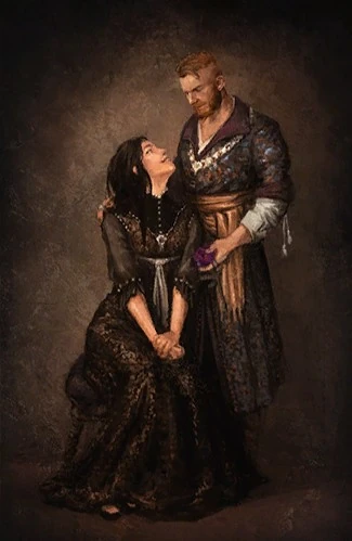 Портрет фон Эвереков кисти Ирис