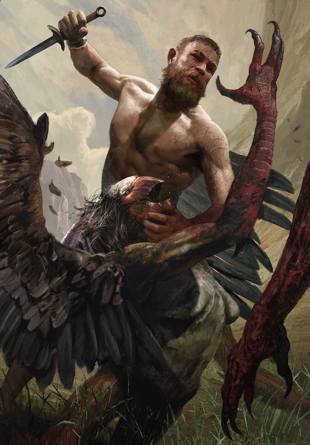 Gwent cardart skellige disgraced warrior