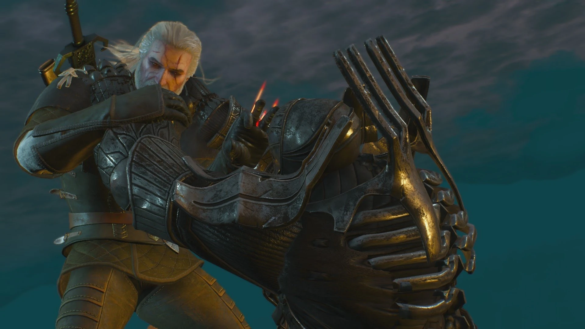 Геральт сражается с Имлерихом