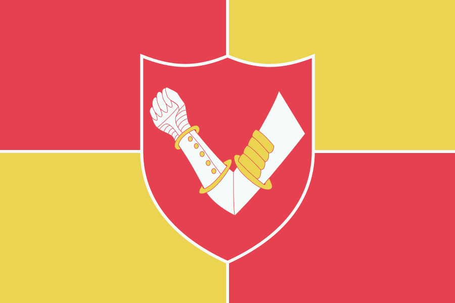 Флаг при Балдуине Тиссене