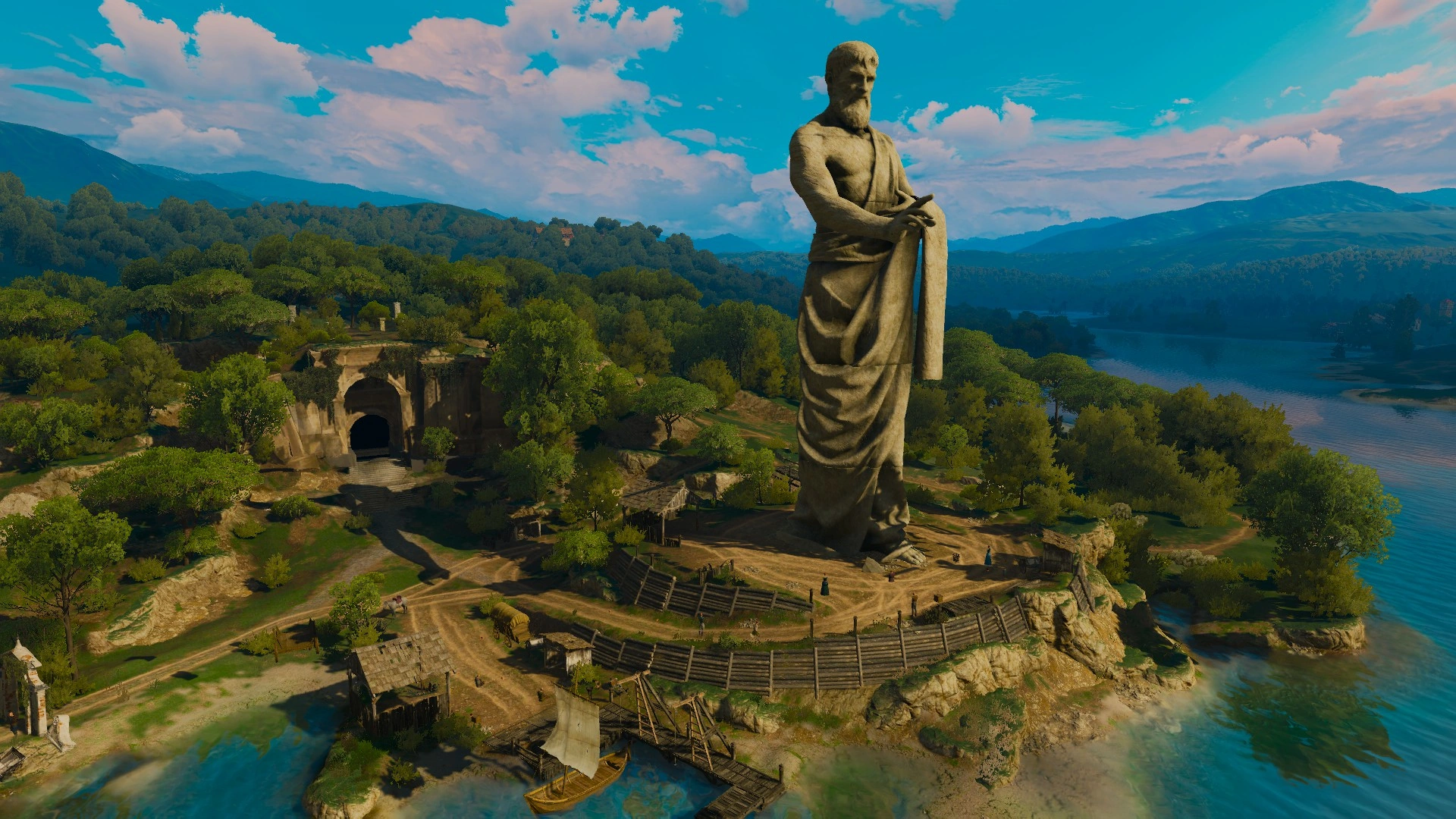 Статуя Лебеды