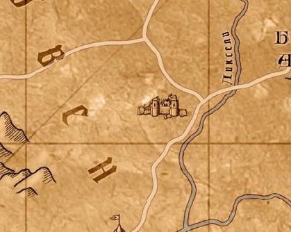 Шаэрраведд на карте