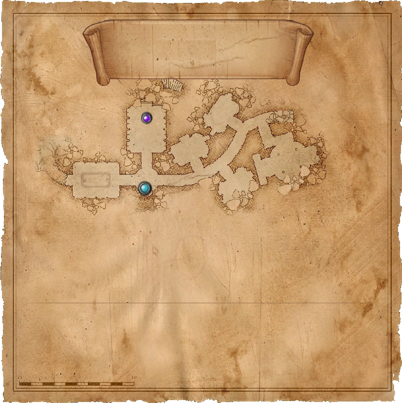 Карта склепа предместий