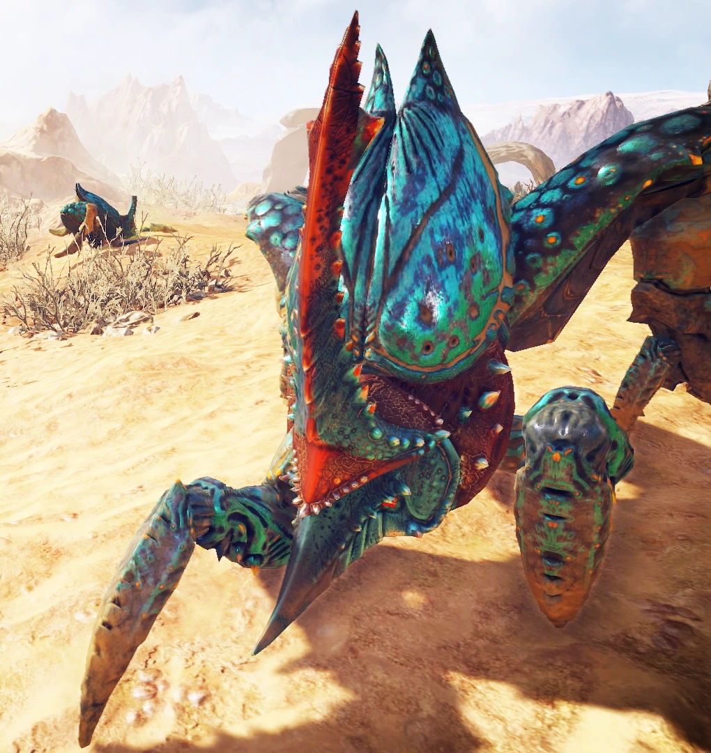 Песчаный червь в игре 