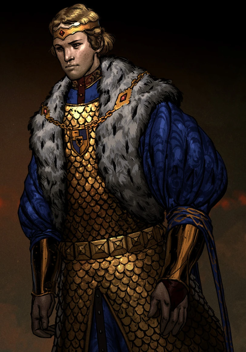 Коронованный Виллем в игре