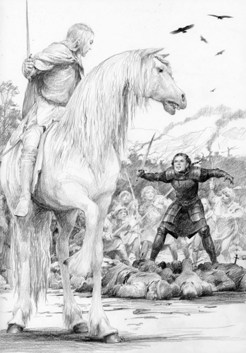 Райла из Лирии, иллюстрация Дениса Гордеева