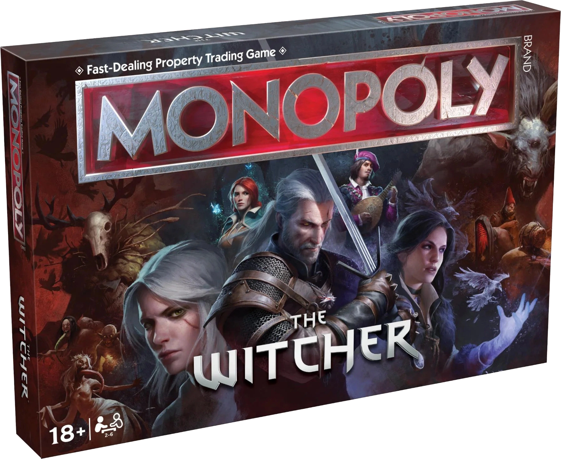 Ведьмак монополия обложка