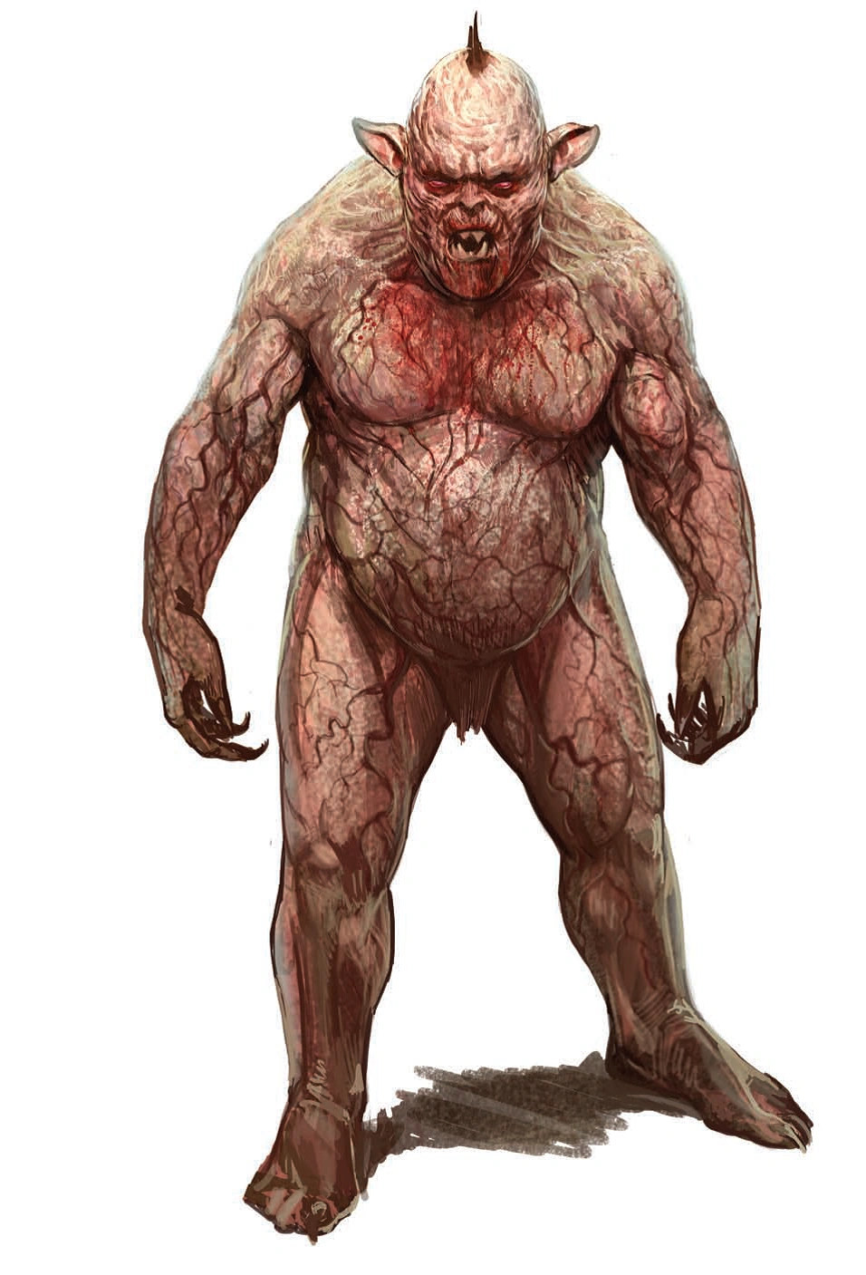 Концепт-арт гравейра для игры