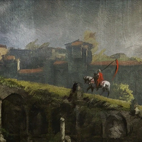 Возвращение рыцаря из похода