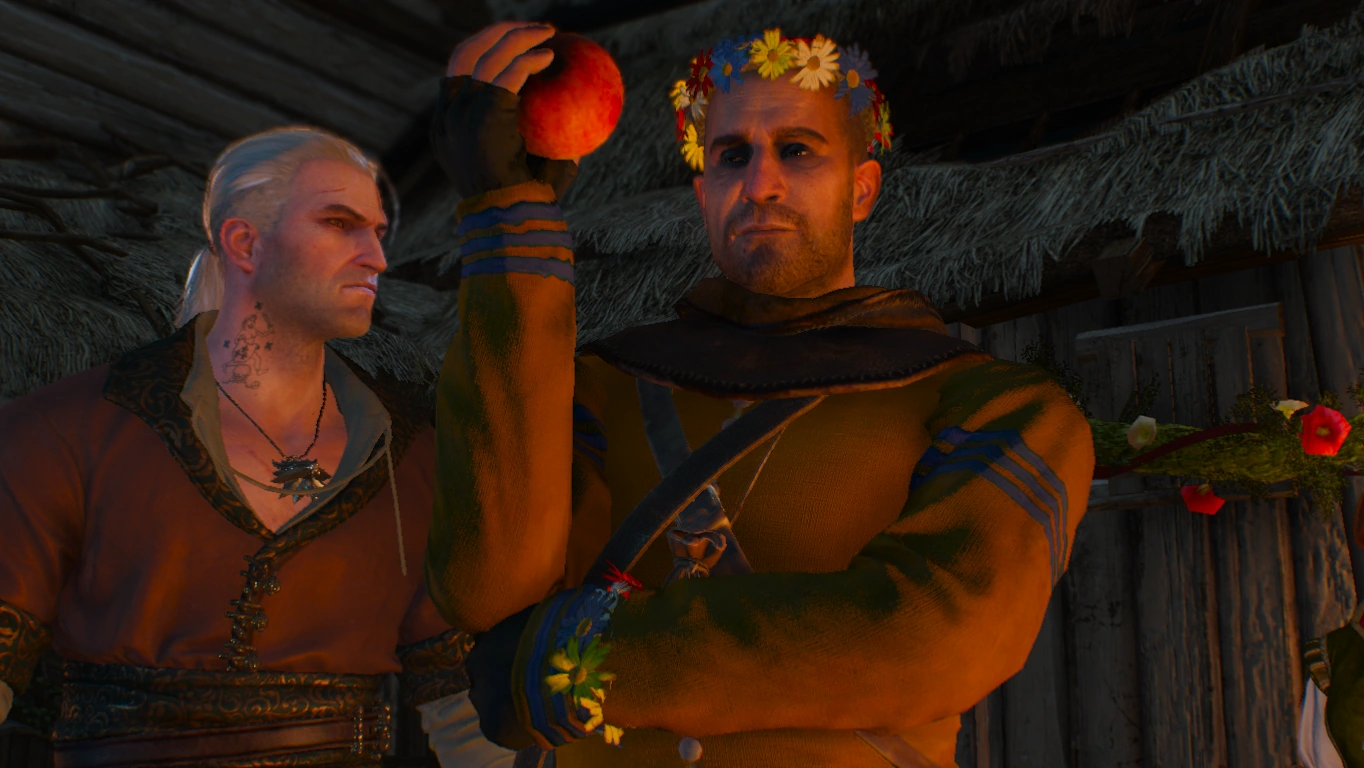 Гюнтер на свадьбе