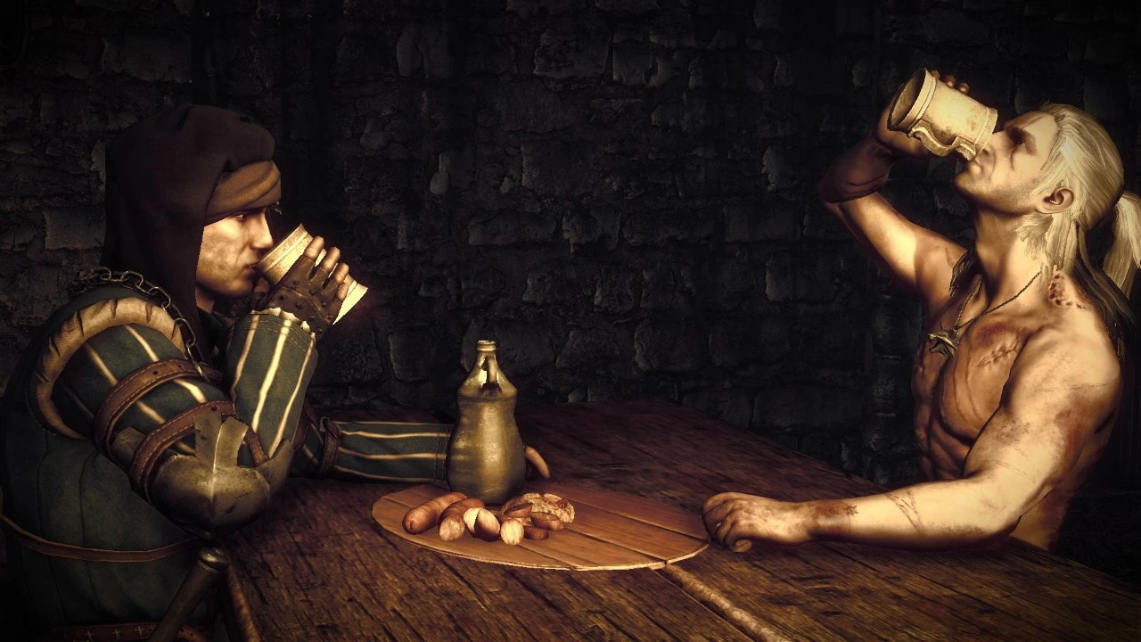 Допрос ведьмака в подземельях замка Ла Валетт