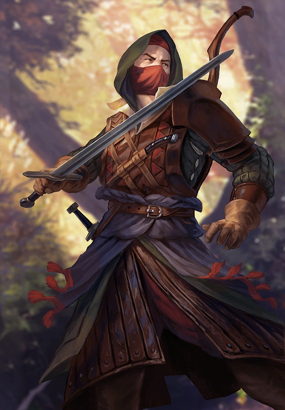 Охотник-полуэльф (Dário Coelho)