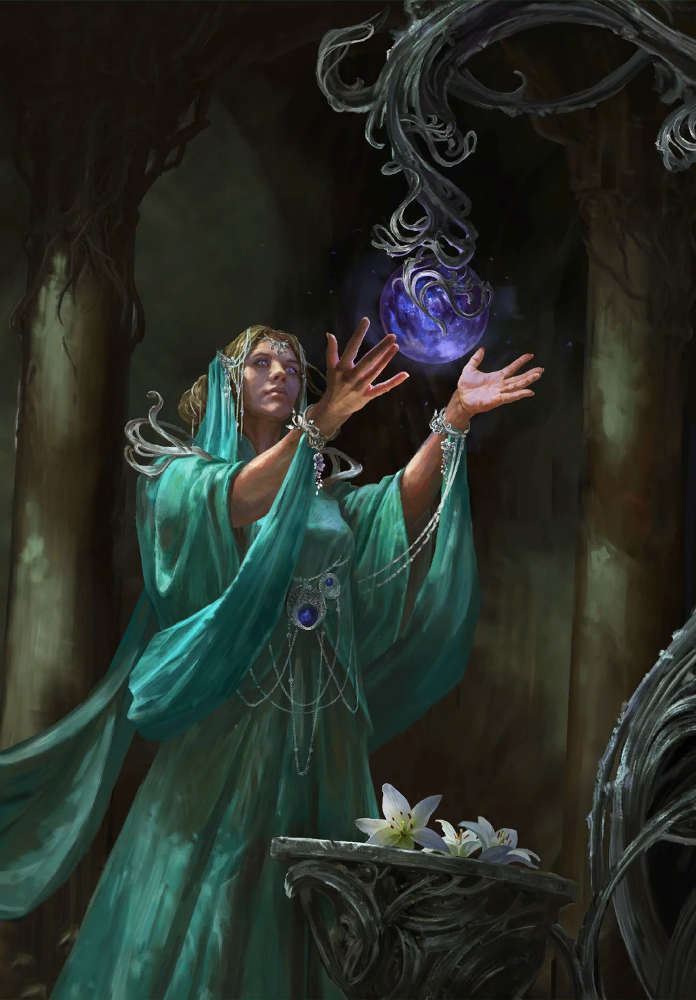 Эльфская прорицательница,