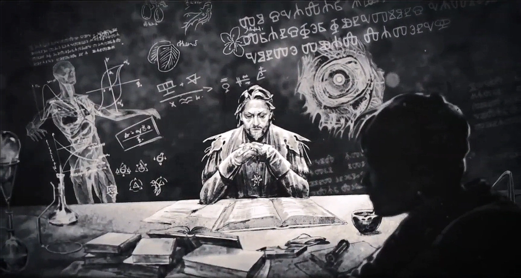 Альзур работает над исследованиями,