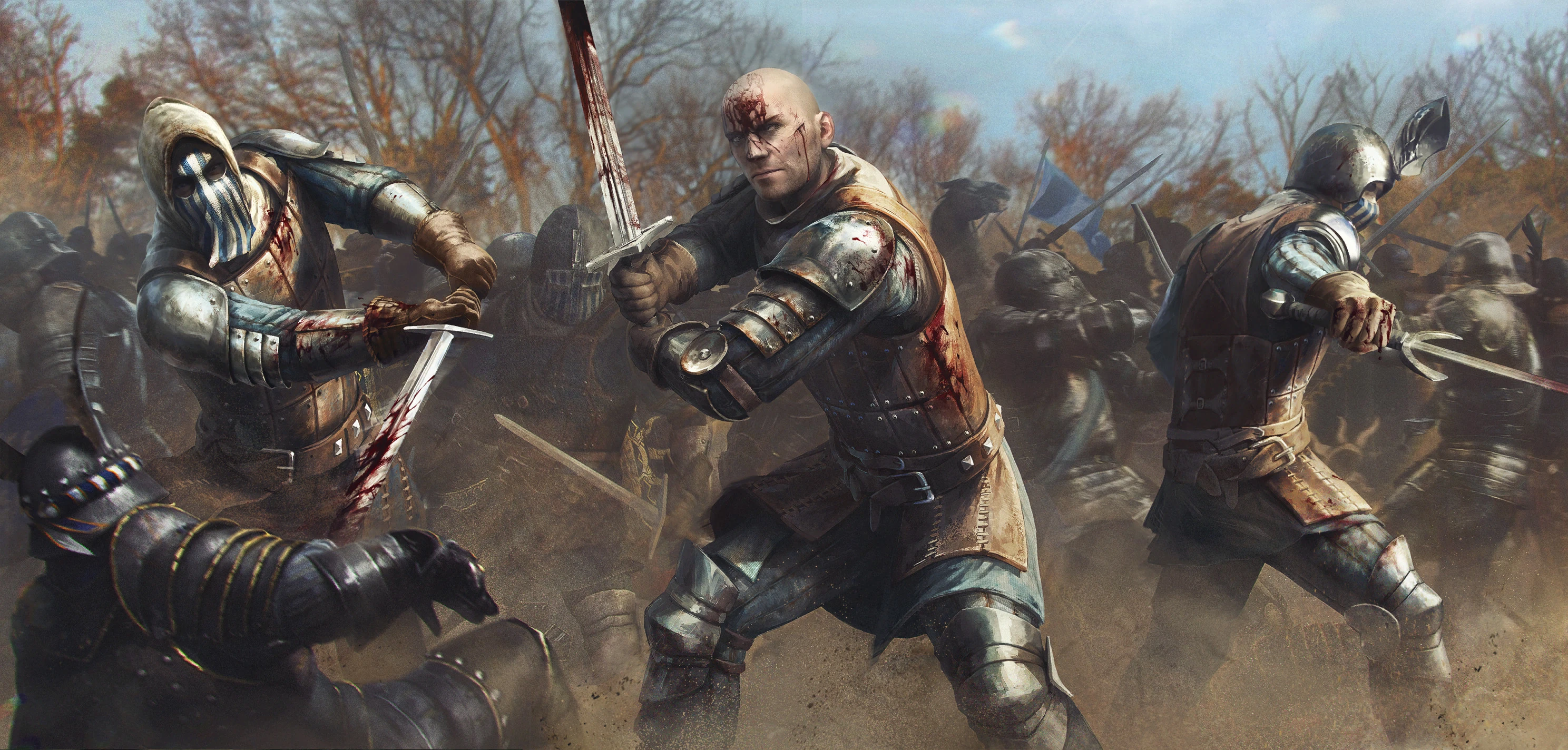 Синие Полоски в бою, 