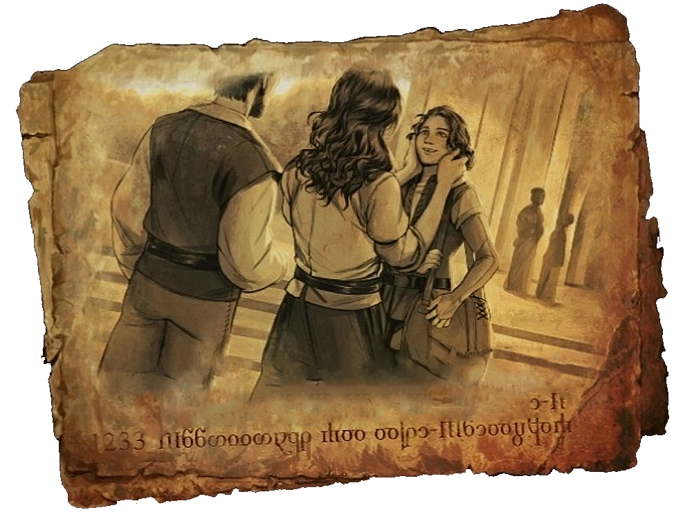 По прибытии в Аретузу, 1233, 