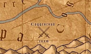 Содденский холм на карте