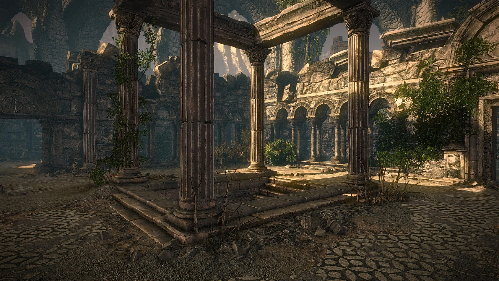 Лок Муинне, древний город вранов, в игре