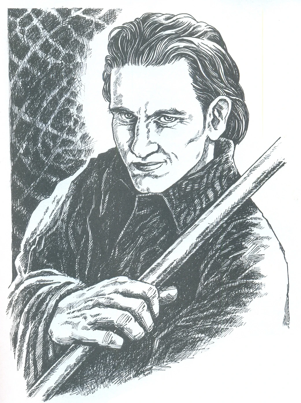 Вильгефорц, иллюстрация Яны Комарковой