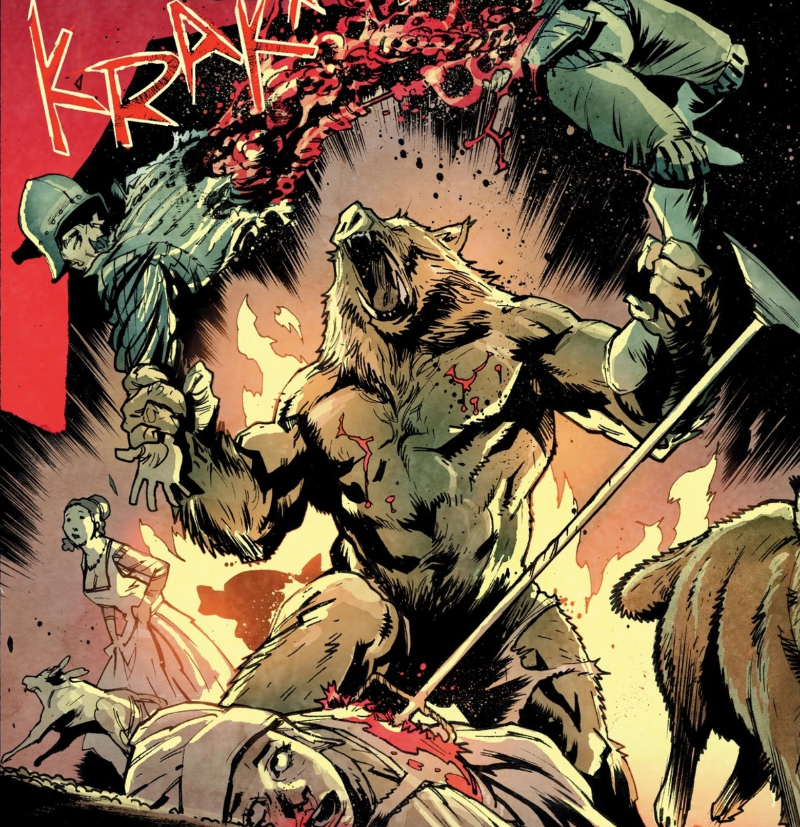 Озверевший Нивеллен, комикс «»