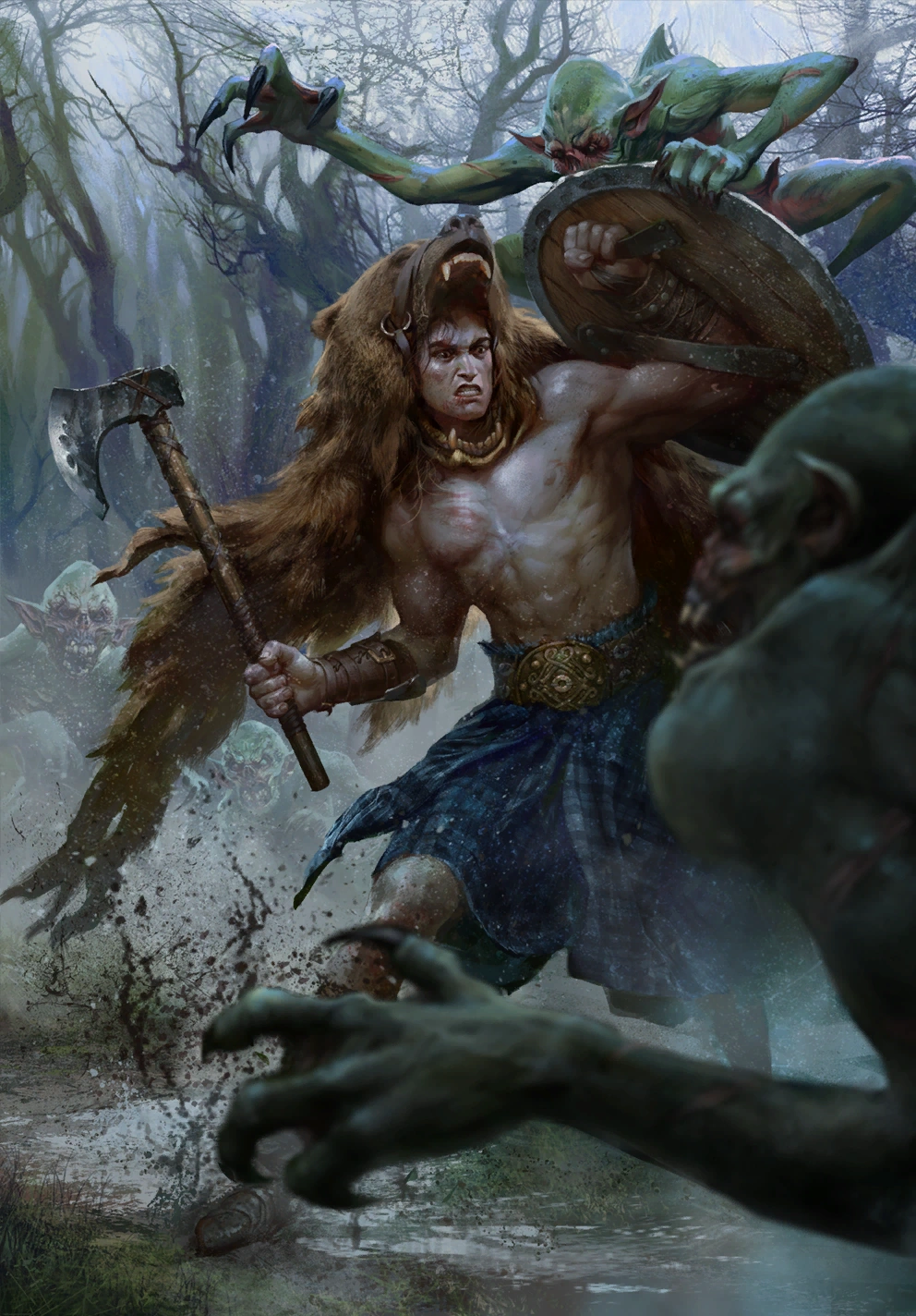 Разъяренный берсерк