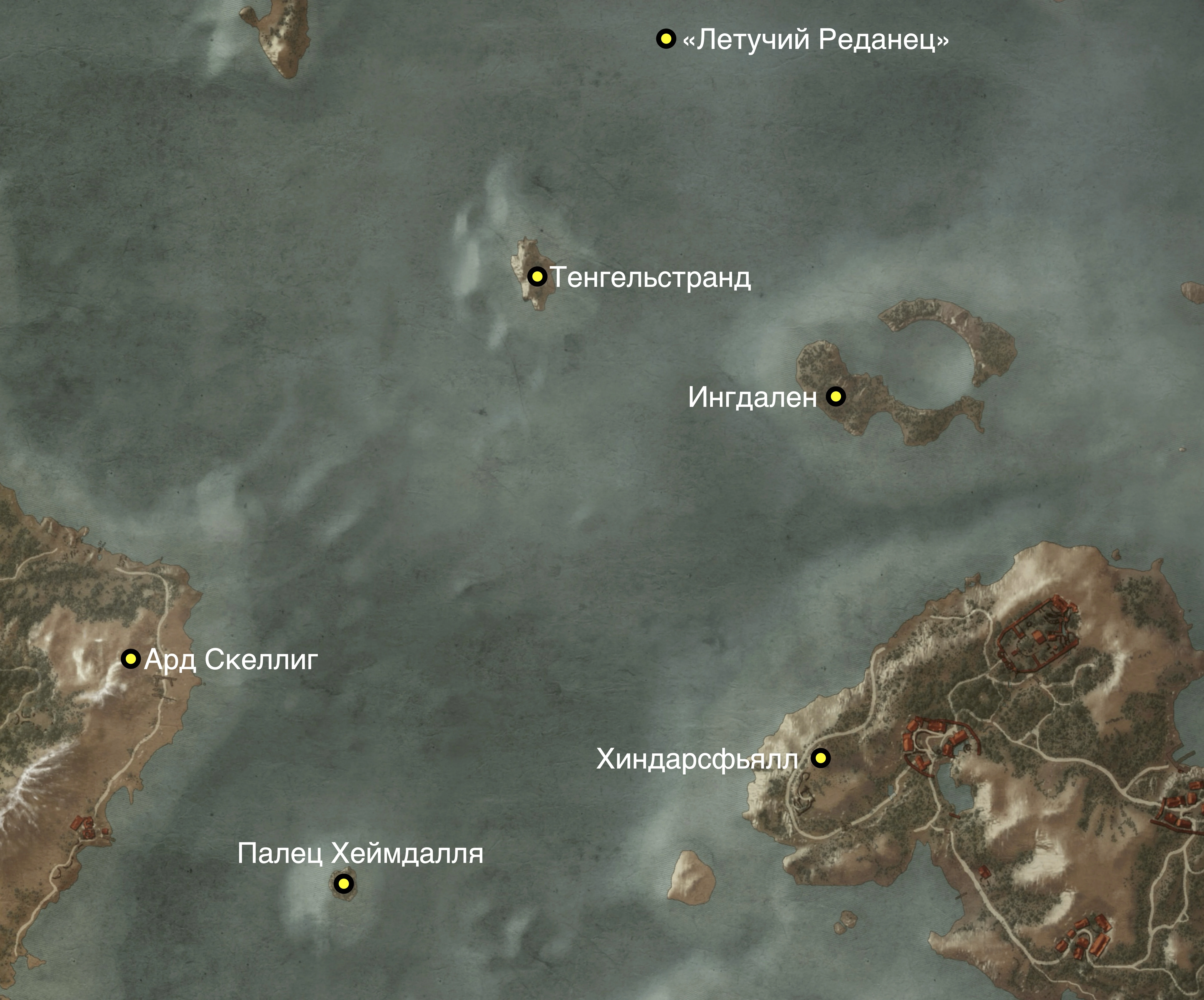 Ингдален В3 карта