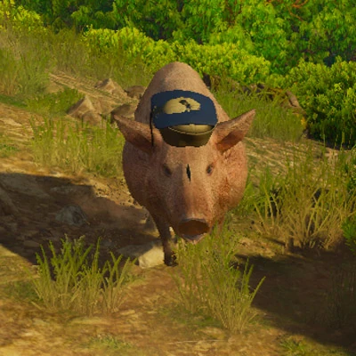 Один из поросят в дополнении