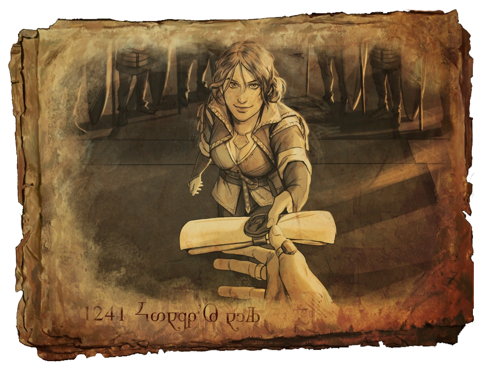 Новенькая у короля, 1241, 